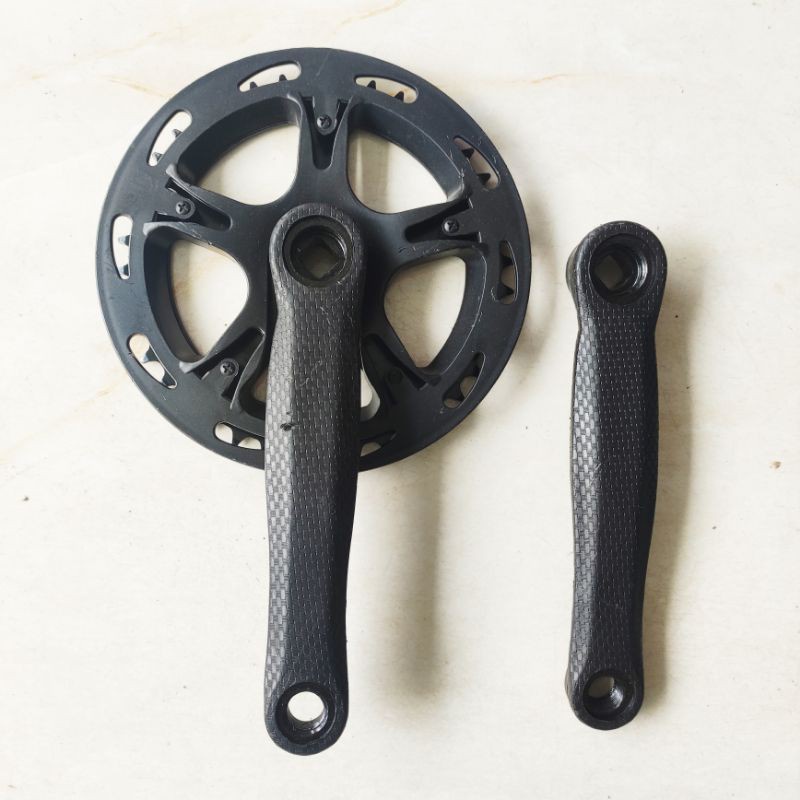 Đùi đĩa xe đạp 1 tầng 40, 42 răng cho xe đạp thể thao