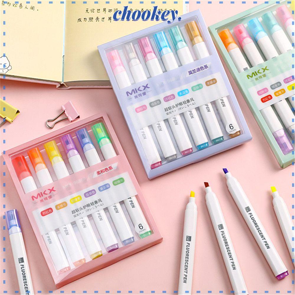 CHOOKEY Bút Đánh Dấu Vẽ Graffiti Hai Đầu Tiện Dụng