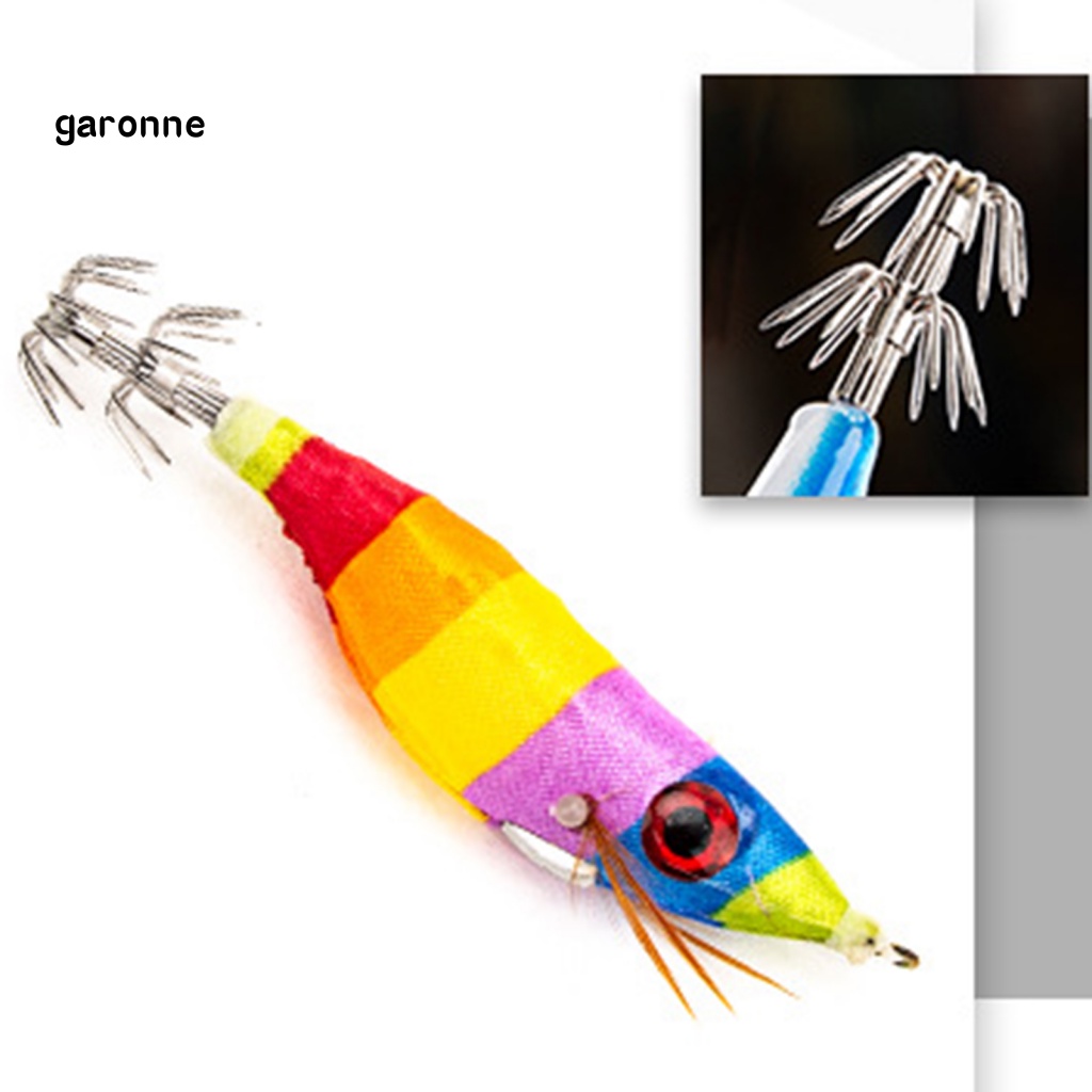 Mồi Câu Cá Giả Hình Mực Phát Quang Bằng Nhựa PVC