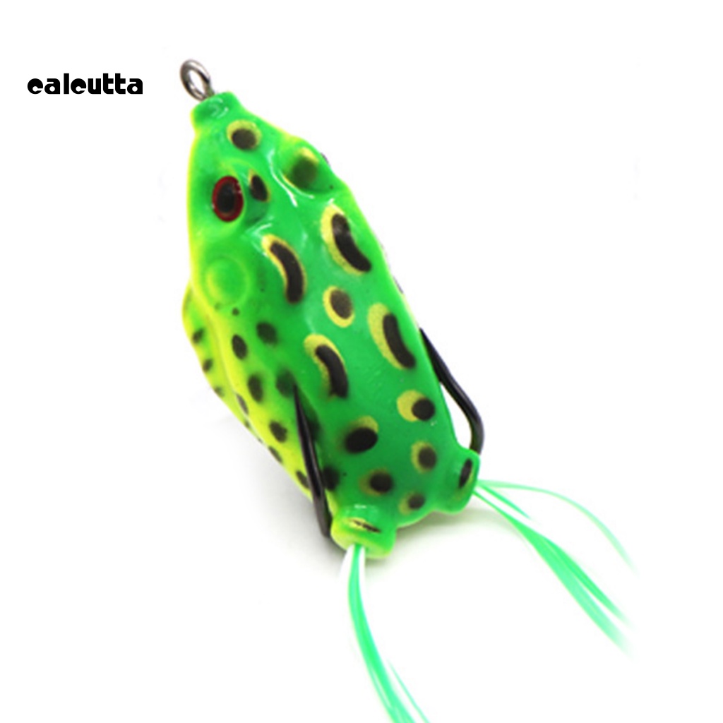 Mồi Câu Cá Giả Nhiều Lớp 55cm 12g Chống Cắn In Hình Ếch Sấm Sét Màu Đen