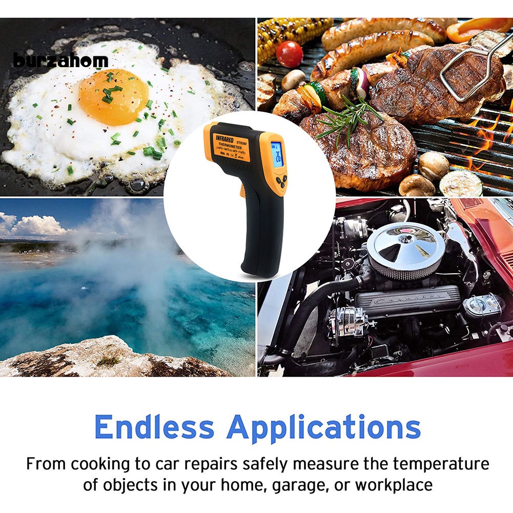 Nhiệt Kế Hồng Ngoại Đo Nhiệt Độ Không Tiếp Xúc DT8380
