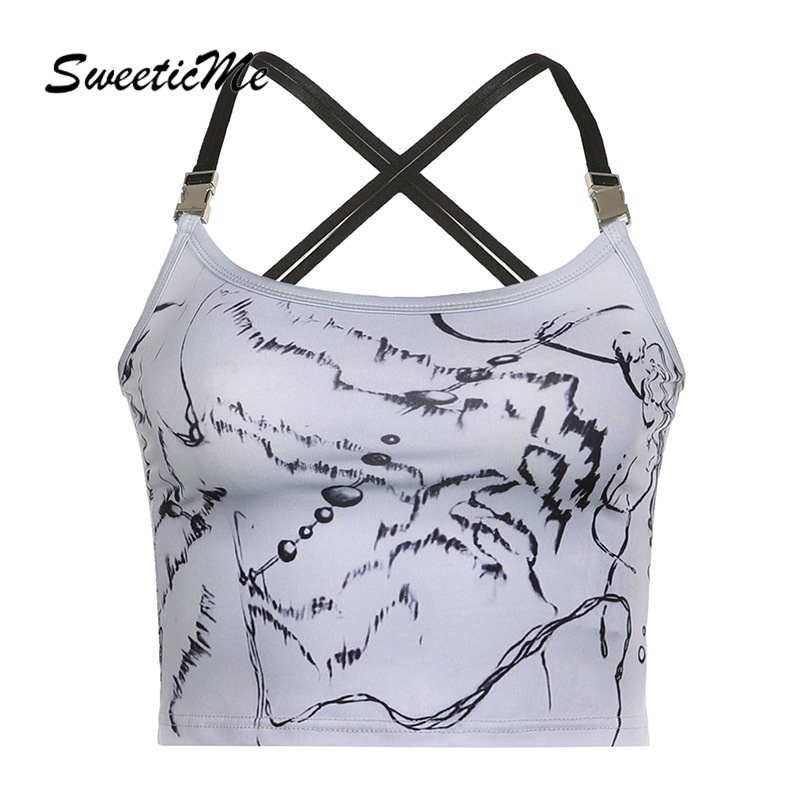 Áo Dây Chéo Hở Lưng Dáng Ôm Gợi Cảm Thời Trang Cho Nữ S 2023