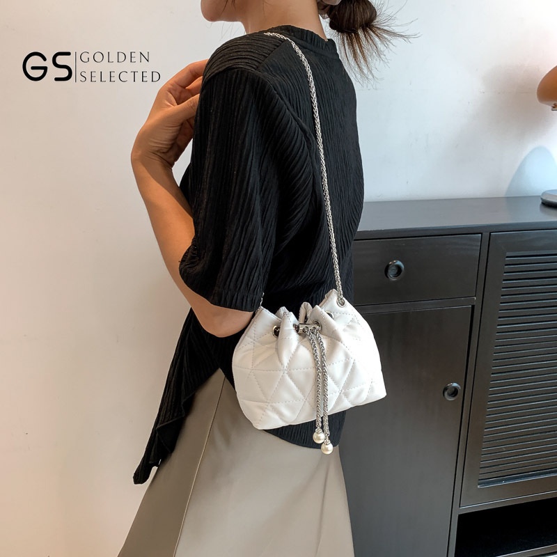 Túi Xách Bucket Thiết Kế Đơn Giản Thời Trang Thanh Lịch