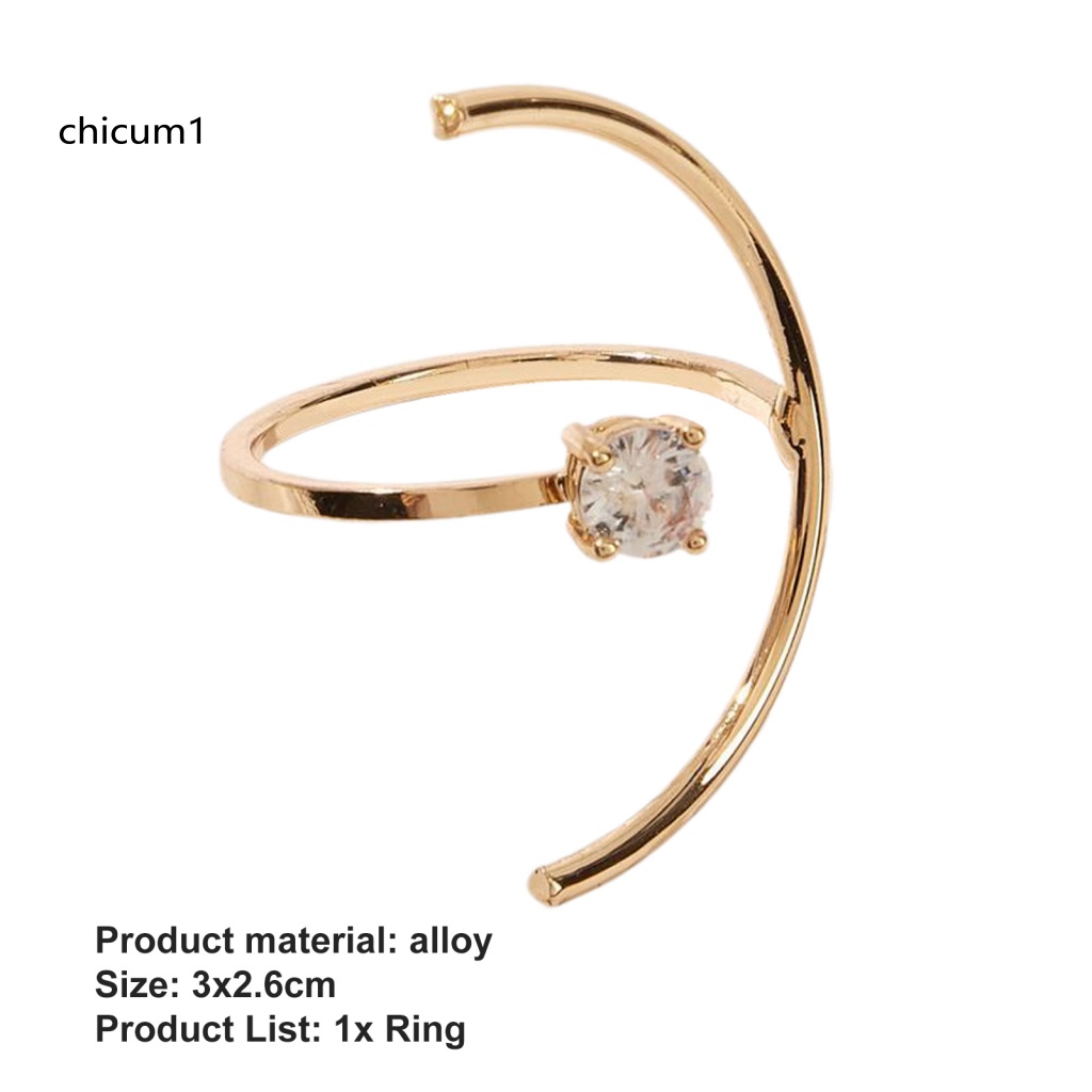 Nhẫn Hở Mạ Điện Có Thể Điều Chỉnh Kích Cỡ Thời Trang Dành Cho Nữ