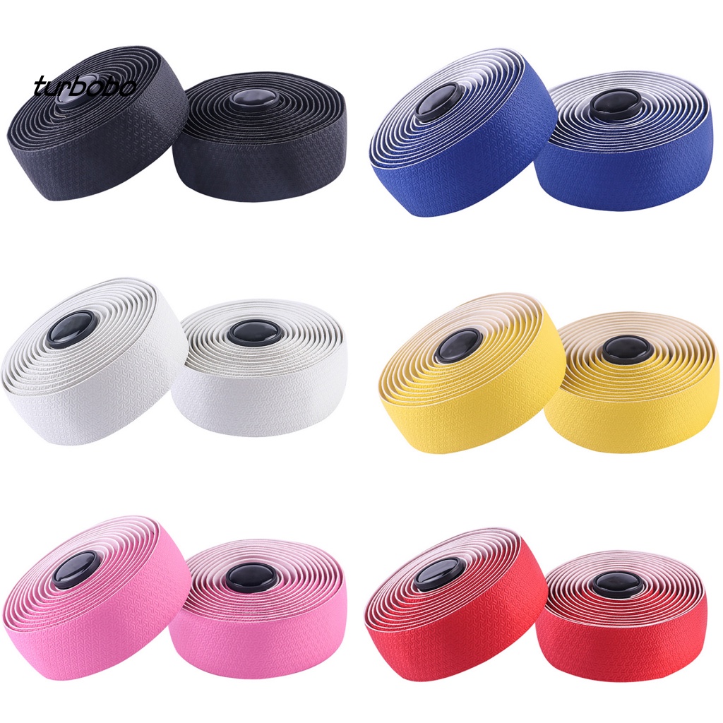 Set 2 Cuộn Băng Quấn Tay Lái Xe Đạp MTB Mật Độ Cao Chống Trượt
