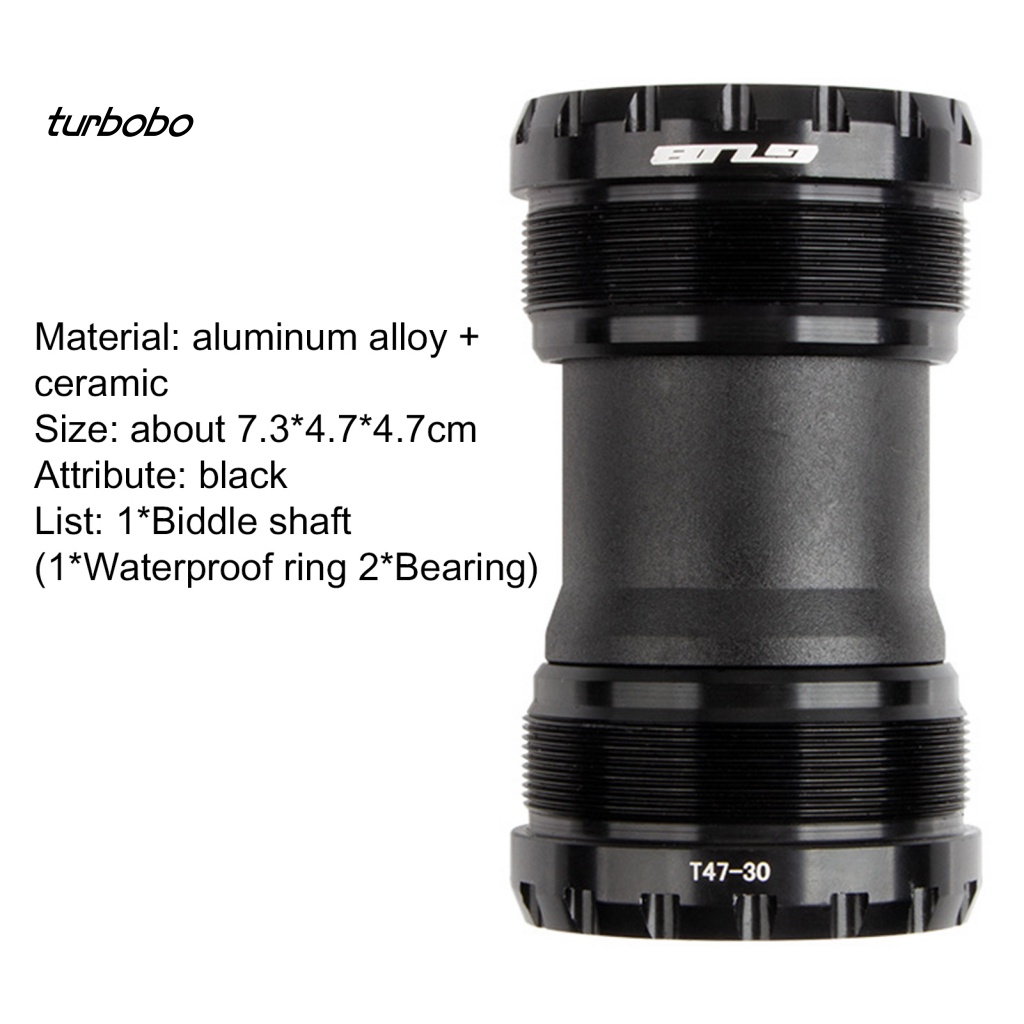 Trục Nẹp Dưới Xe Đạp Bằng Hợp Kim Nhôm Và Sứ GUB T47L-30