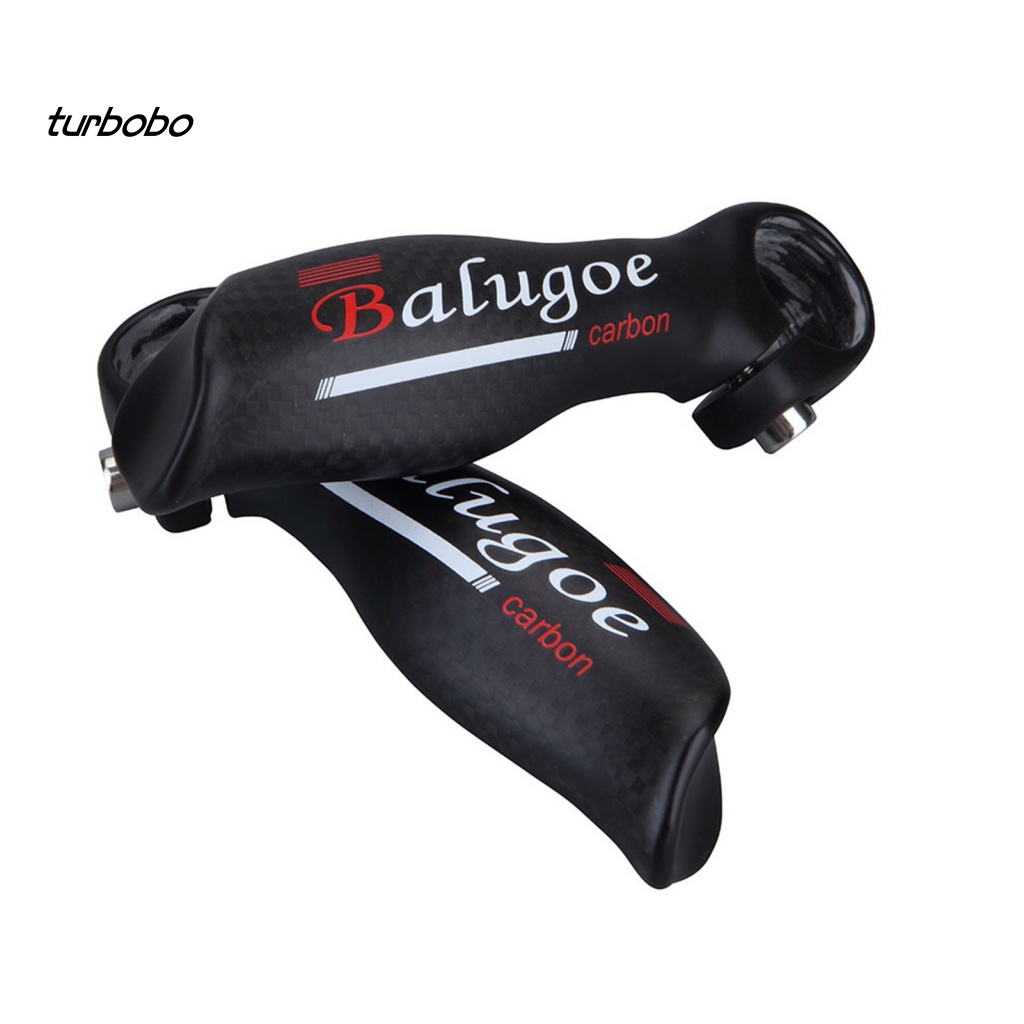 1 Cặp Còi Sợi Carbon Gắn Tay Lái Xe Đạp Chống Mài Mòn
