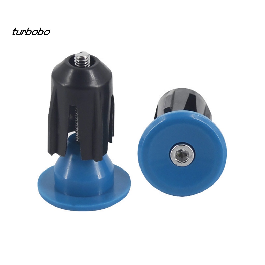 1 Cặp Nút Nhựa Gắn Tay Lái Xe Đạp Leo Núi Dễ Lắp Đặt