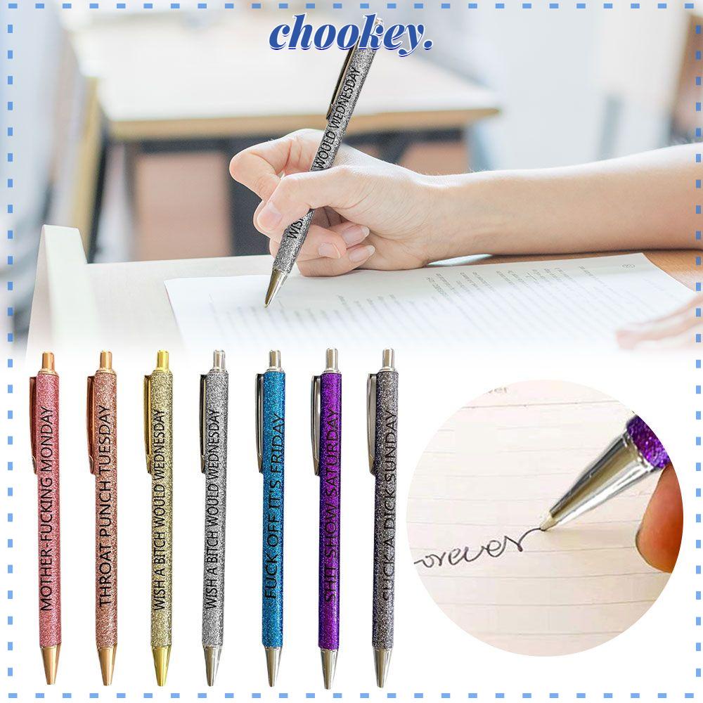 CHOOKEY Bút Mực Gel Kiểu Dáng Ngộ Nghĩnh Chất Lượng Cao