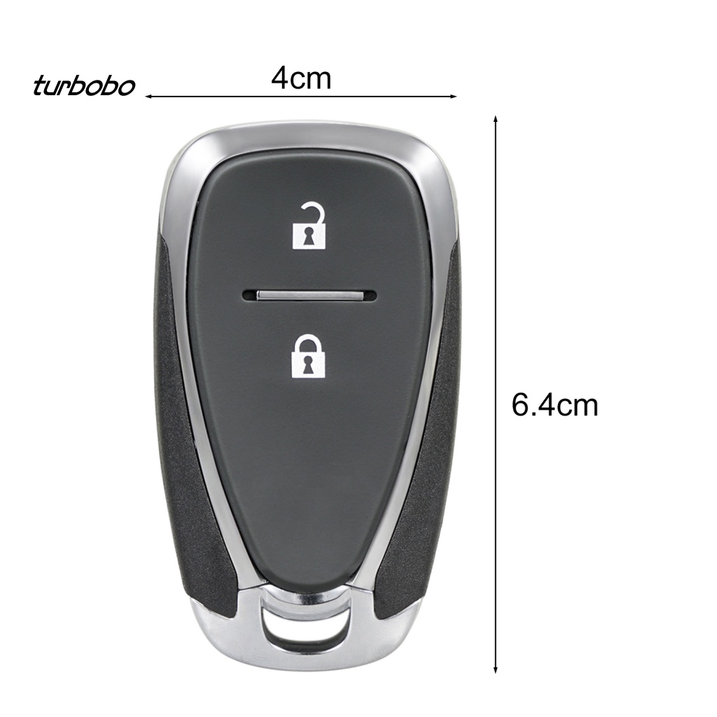 Vỏ Chìa Khóa Điều Khiển Xe Hơi 2 Nút B184 Độ Nhạy Cao Thay Thế Chuyên Dụng Cho Chevrolet Cruze 2017-2020