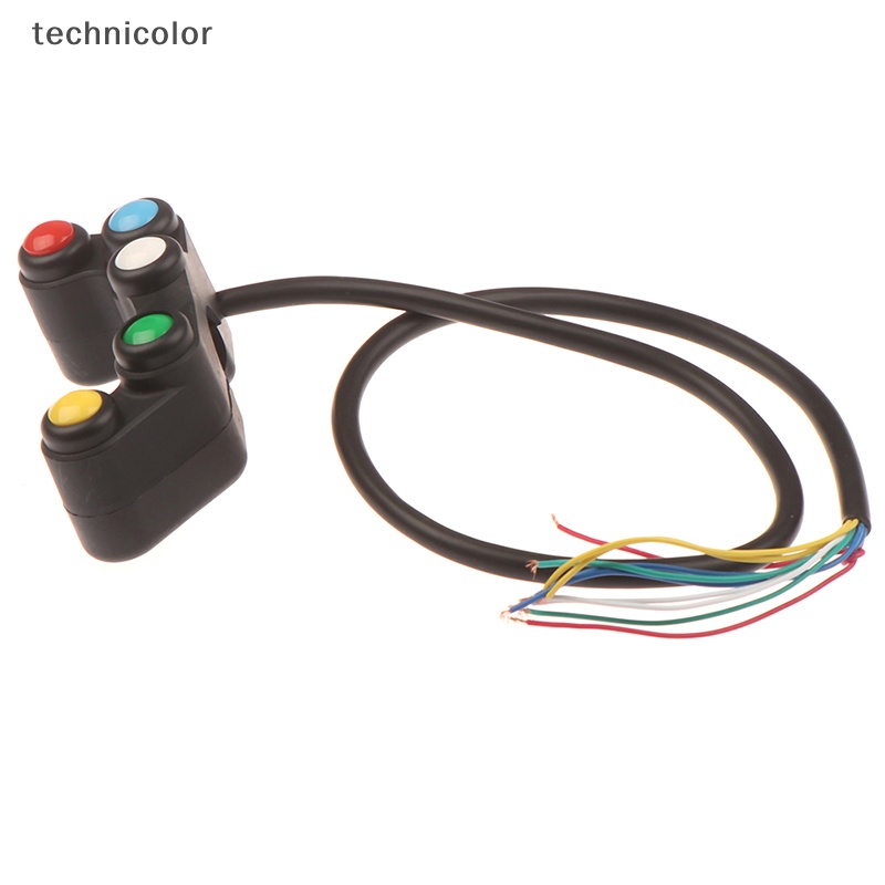 Công Tắc Gắn Tay Lái Xe Máy / Xe Đạp 5 Nút 22mm Thông Dụng