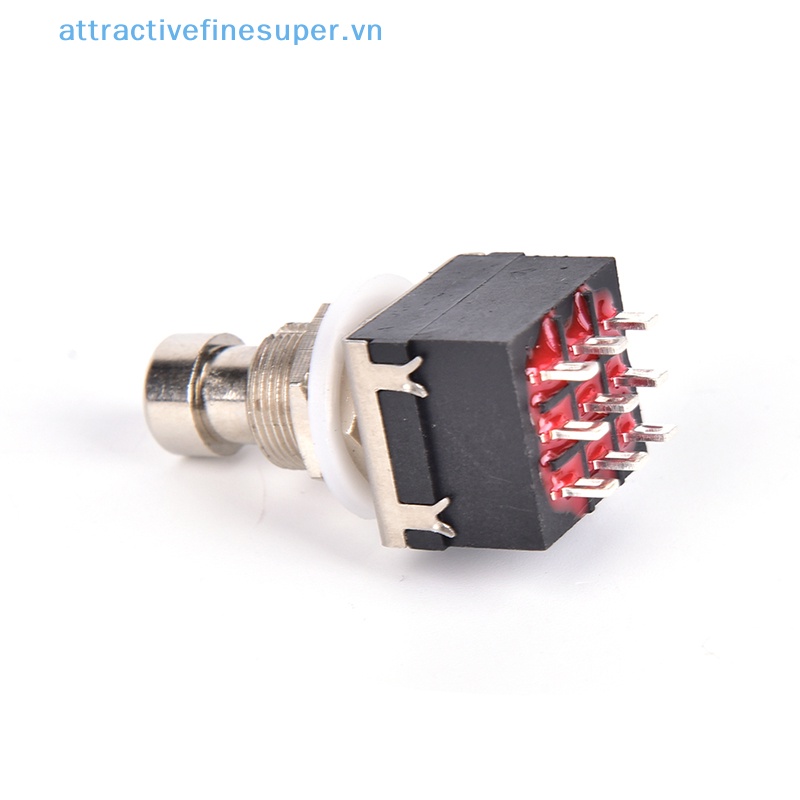 1 Hộp Phơ Đàn Guitar 9-pin 3PDT Màu Đen