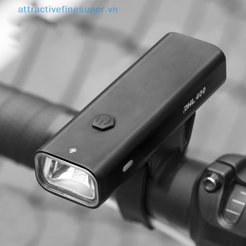 Đèn Pha LED 2000mAh Type-C Siêu Nhẹ Bằng Nhôm Chống Mưa Tiện Dụng Cho Xe Đạp