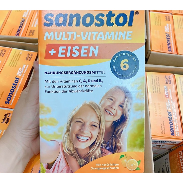 Vitamin tăng sức đề kháng cho bé Sanostol số 1,3,6 và Kẹo ngậm Sanostol của Đức cho bé từ 1 tuổi - Date mới nhất Đủ Bill
