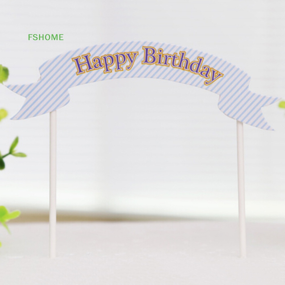 Que Cắm Trang Trí Bánh Chữ Happy Birthday