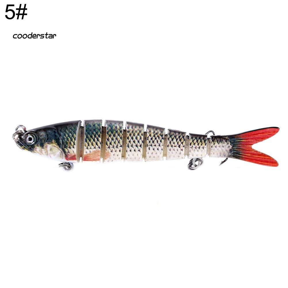 Mồi Câu Cá Giả Cứng Nhiều Khớp Nối 10cm 11g