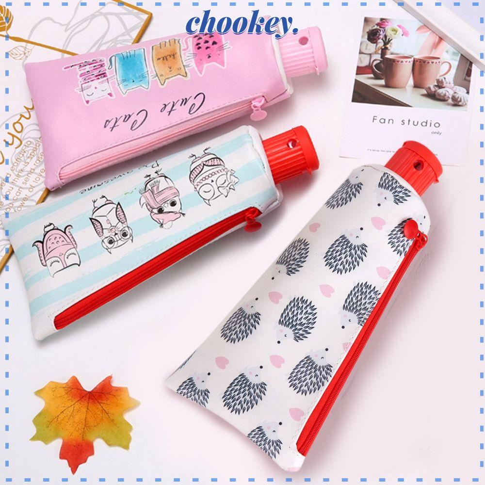 CHOOKEY Túi Đựng Bút Đa Năng Thiết Kế Mới Tiện Lợi Dễ Sử Dụng