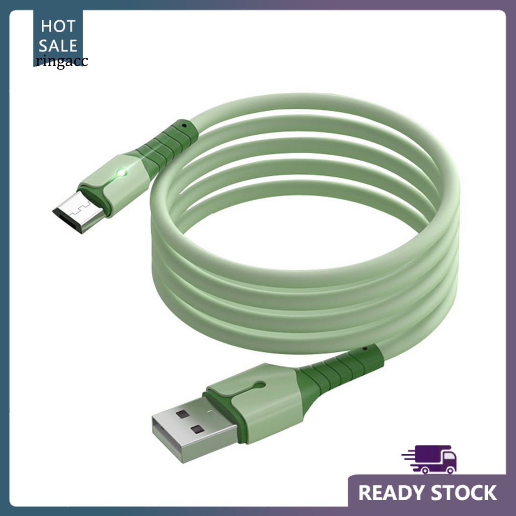 Cáp Sạc Nhanh Type-C 5A Bằng Silicon TPE Mềm Cho Điện Thoại Di Động