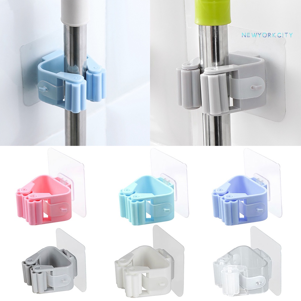 Giá Đỡ Cây Lau Nhà Gắn Tường Chống Trượt Tiện Dụng