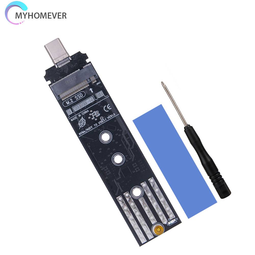 Đầu Chuyển Đổi NVMe Sang Type C M.2 USB C Cho Almost M.2 (NGFF) NVMe / SATA SSD