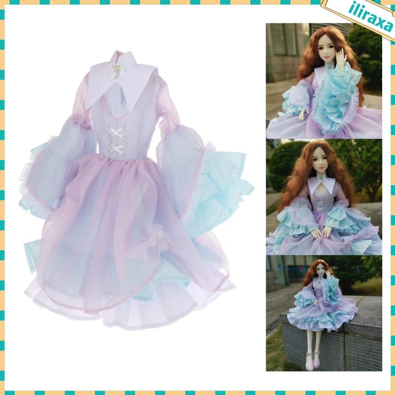 Đầm cho 1/3 Búp bê BJD Bi nối búp bê Kiểu dáng cổ điển 24inch 60cm Bé gái búp bê