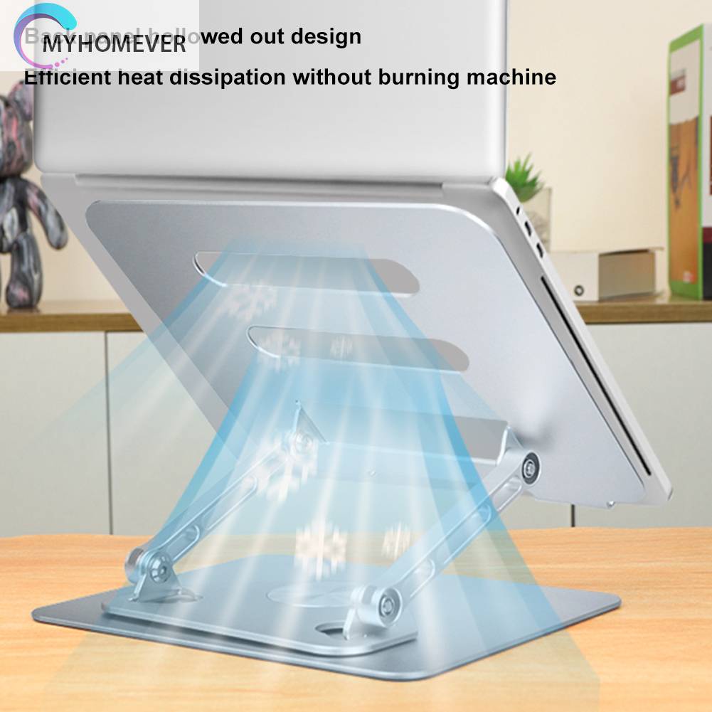 Giá Đỡ Máy Tính Bảng Để Bàn Thiết Kế Đục Lỗ Có Thể Gấp Gọn Tiện