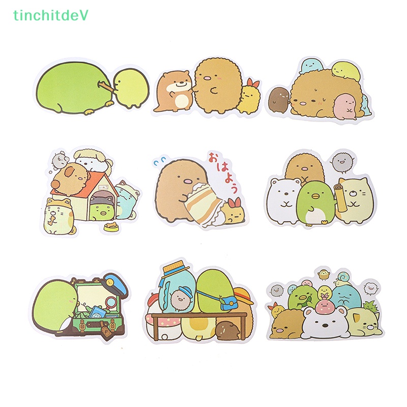 Bộ 50 Sticker Sumikko Gurashi Graffiti Dán Ván Trượt / Guitar / Laptop