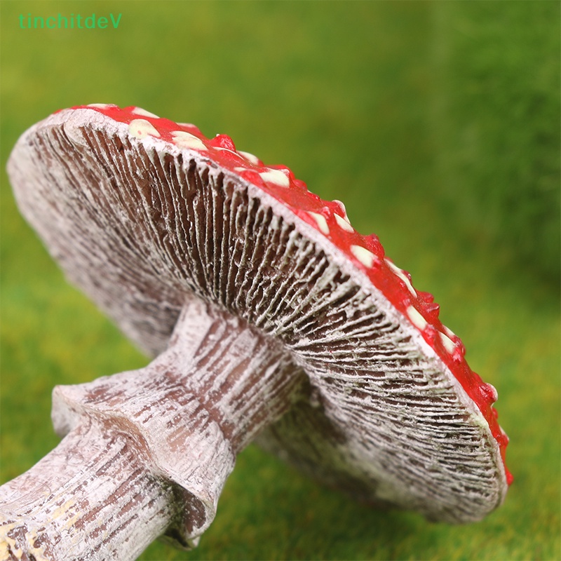 [TinchitdeV] Cây Nấm Micro Trang Trí Sân Vườn Phát Sáng Ban Đêm