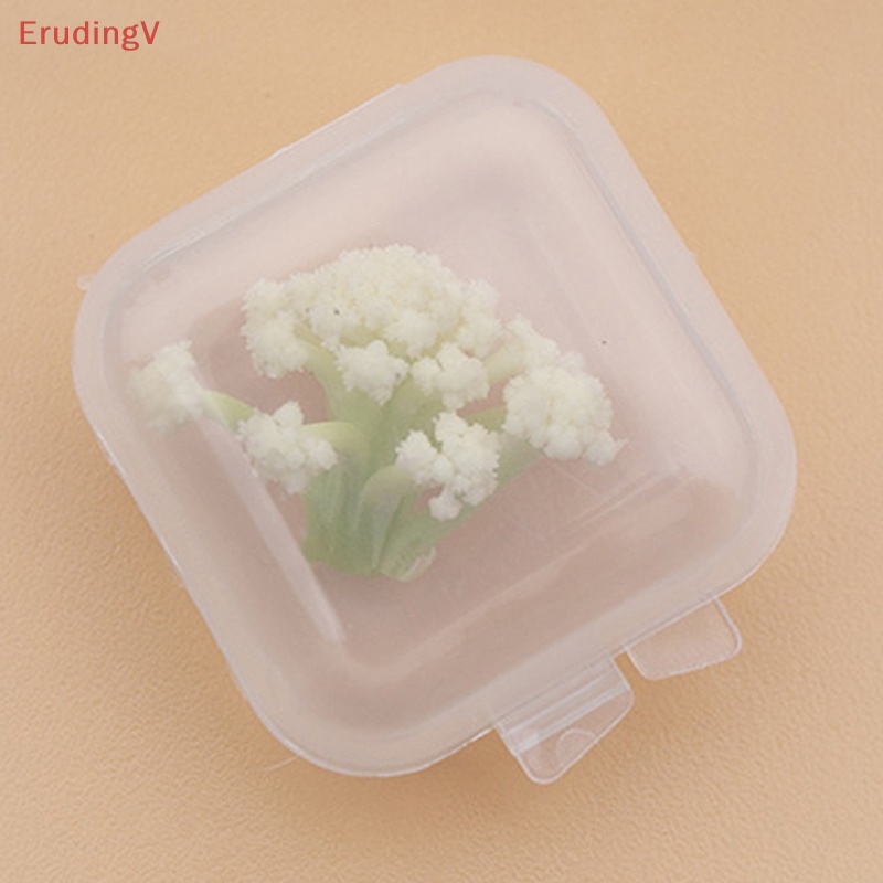 Set 10 Hộp Nhựa Vuông Nhỏ Trong Suốt Đựng Trang Sức