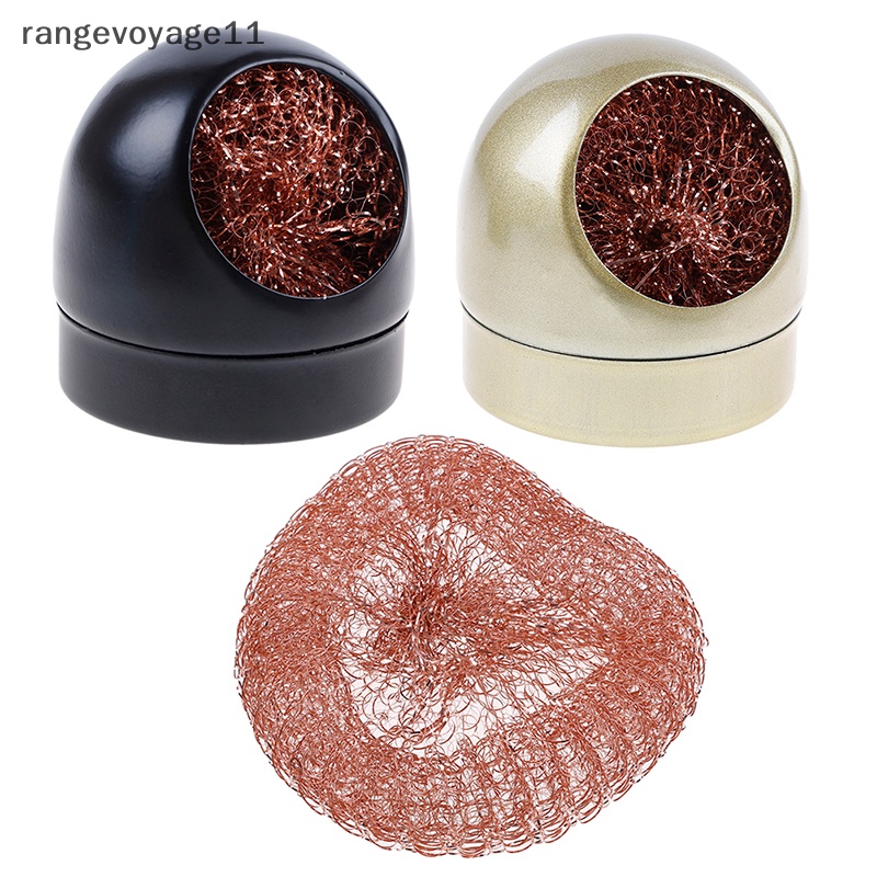 Bộ Dụng Cụ Vệ Sinh Đầu Mũi Hàn Sắt Chuyên Dụng Kèm Giá Đỡ