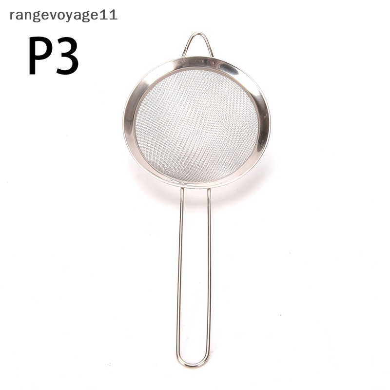 Rây Lưới Lọc Bằng Thép Không Gỉ Tiện Dụng Cho Nhà Bếp Dụng Cụ Rây Bột Bằng Thép Không Gỉ Tiện Lợi Bộ Dụng Cụ Sửa Chữa Chuyên Dụng