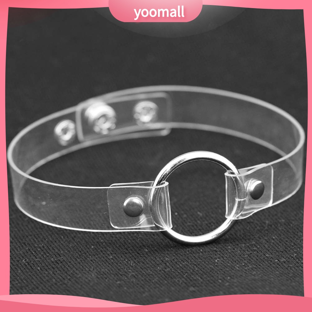 Vòng Cổ Choker Giả Da Viền Đinh Tán Thời Trang Cá Tính