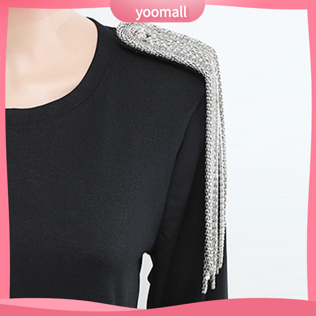 Ghim Cài Áo Trang Trí Phối Dây Tua Dài Cổ Điển DIY