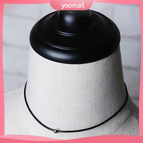 Vòng Cổ Choker Giả Da Đính Hạt Màu Đen Phong Cách Punk Cá Tính Dành Cho Nữ