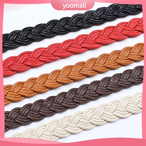 Thắt Lưng Bện Dây Có Khóa Cài Trang Trí Đầm Thời Trang Cho Nữ