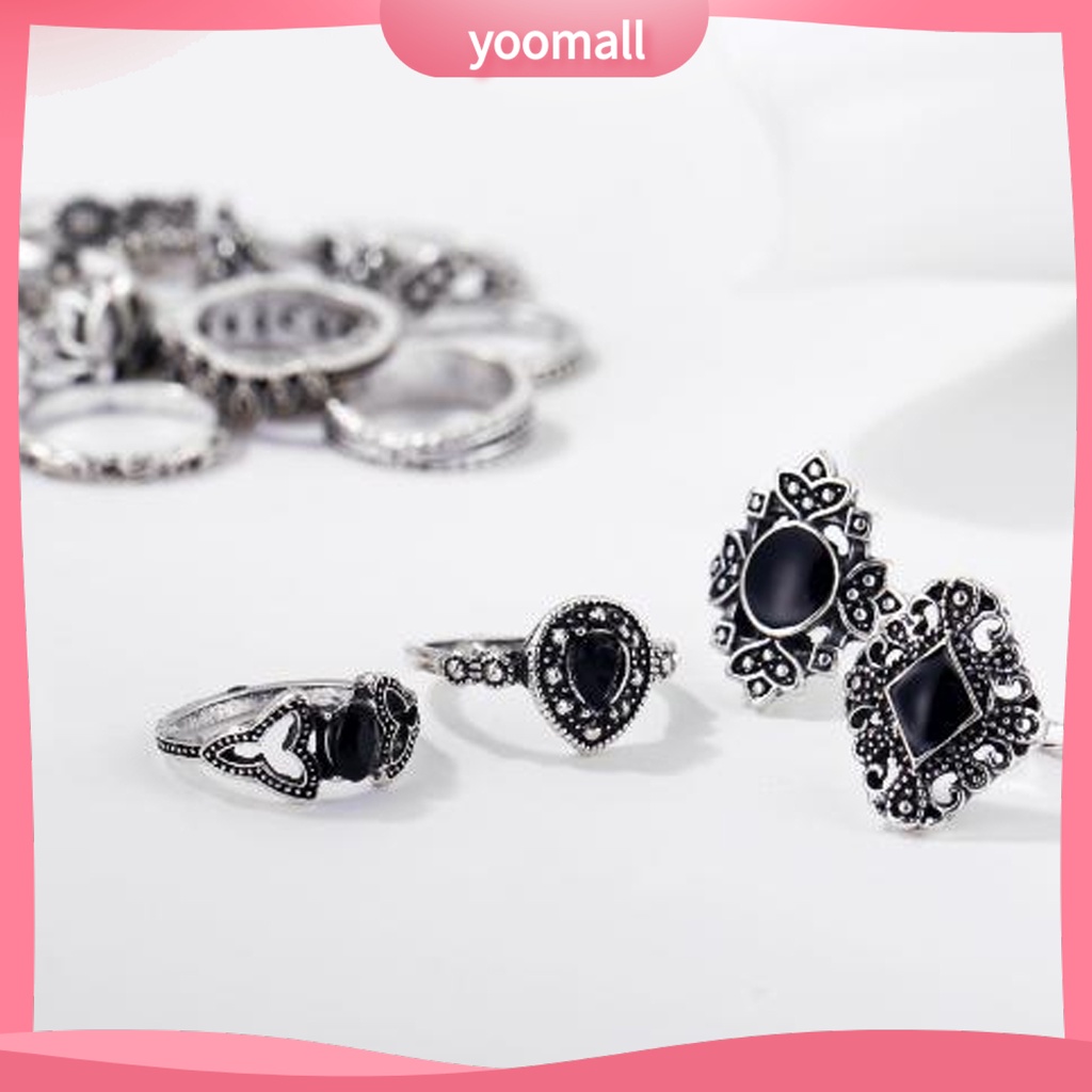 Bộ 15 Nhẫn Đeo Tay Thiết Kế Ấn Tượng Cho Nữ