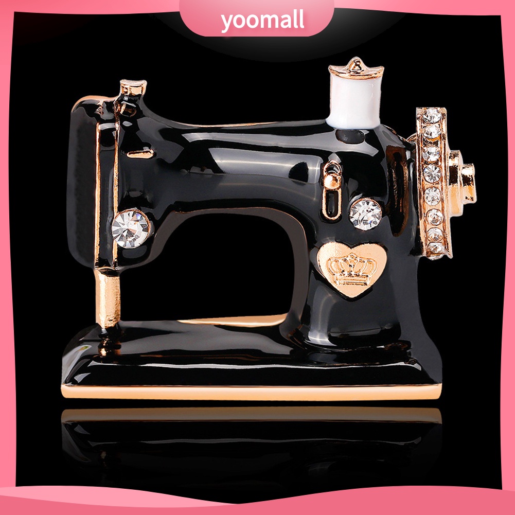 Ghim Cài Áo Hình Máy May Tinh Tế Thời Trang Cho Nữ