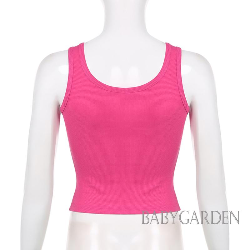 / / Áo Tank Top Không Tay In Hình Chú Chó Dễ Thương Thời Trang Mùa Hè Cho Nữ
