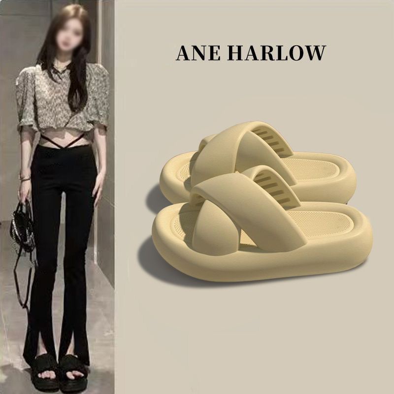 FEIJIANU Dép xỏ ngón dép kiểu nữ đi chơi dép bánh mì Thoải Mái Xinh Xắn 28Z23071202