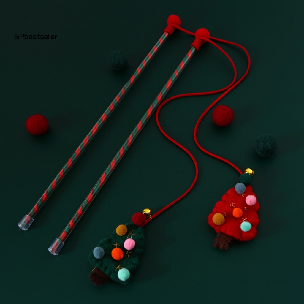 Cần Câu Cá Gắn Chuông Nhiều Màu Vui Nhộn Cho Mèo Cưng