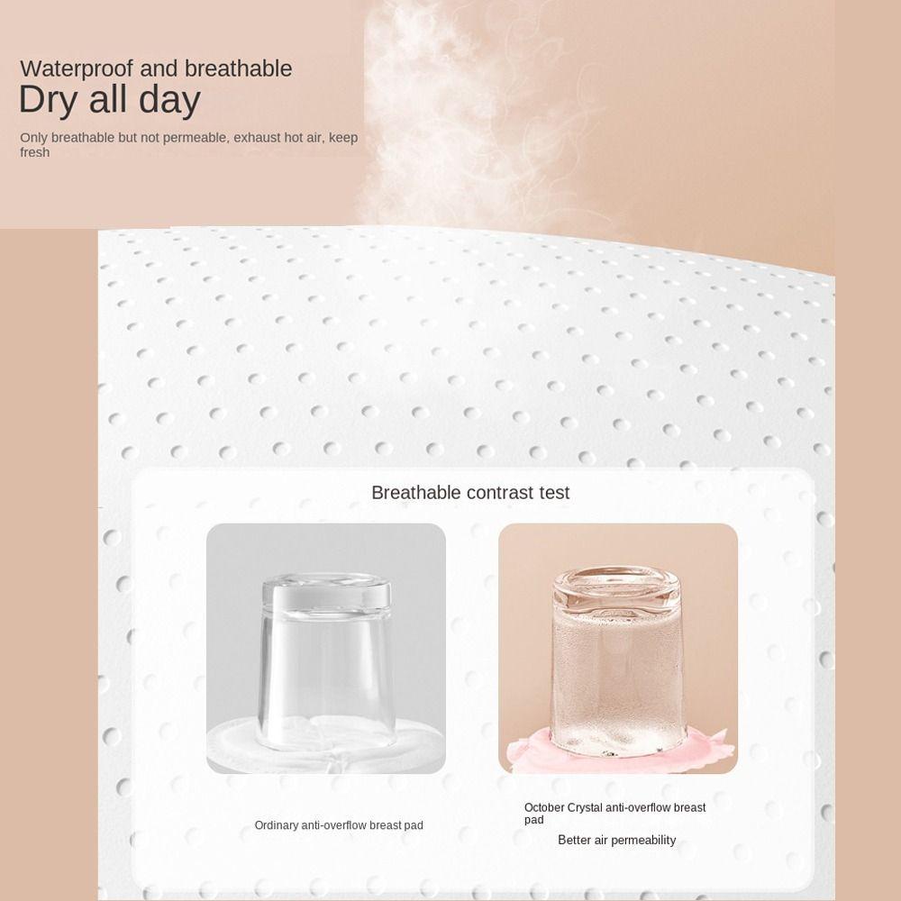 YVE Set 100 Miếng Lót Ngực Cotton Thấm Hút Tốt Tiện Dụng Cho Mẹ Bầu