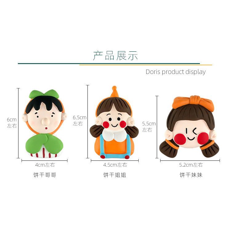 Kẹp Khuếch Tán Nước Hoa Gắn Điều Hòa Xe Hơi Thiết Kế Dễ Thương