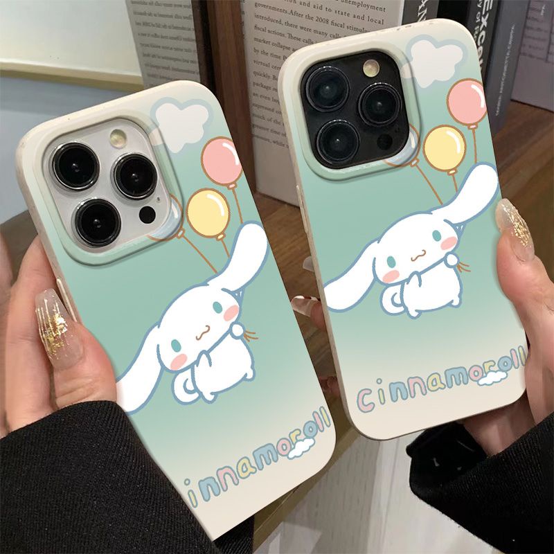 Ốp Điện Thoại Mềm Chống Sốc Màu Gradient Họa Tiết Chú Chó Cinnamon Cho Iphone 811 12 max 13714pro 7VDQ