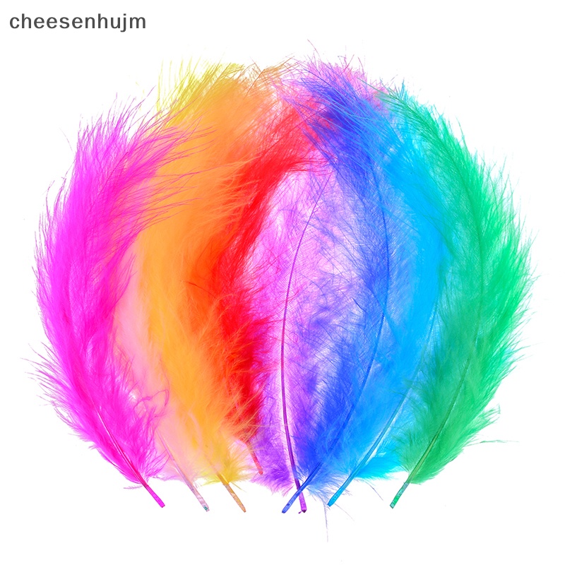 Set 50 Lông Gà Tây 10-15cm Tự Trang Trí