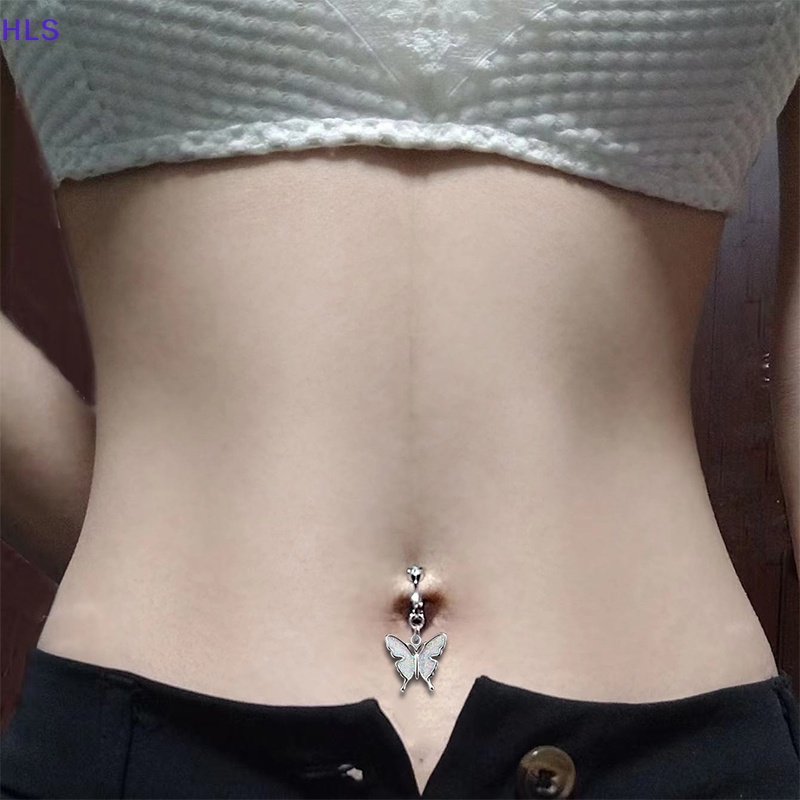 [HLS] Khuyên Rốn Hình Bướm Giả Dạng Kẹp Rốn / Rốn / Rốn