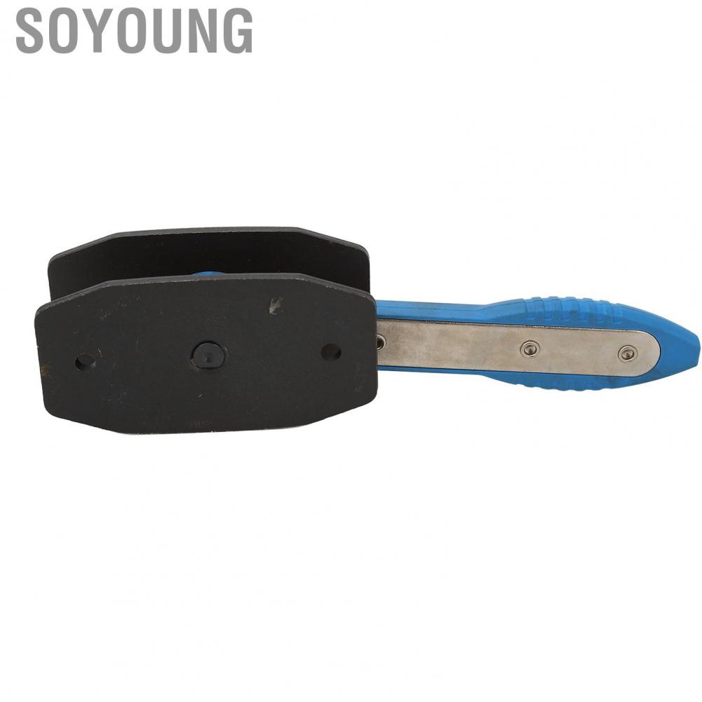 Soyoung Brake Caliper Press Tool Ratchet Wrench Spreader Tools Blue with 2 Pairs Of Plates for Most Trucks Vehicles