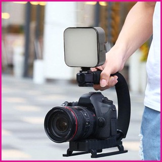 Bộ tay cầm ổn định máy ảnh / video ổn định hình chữ u với tay cầm ổn định
