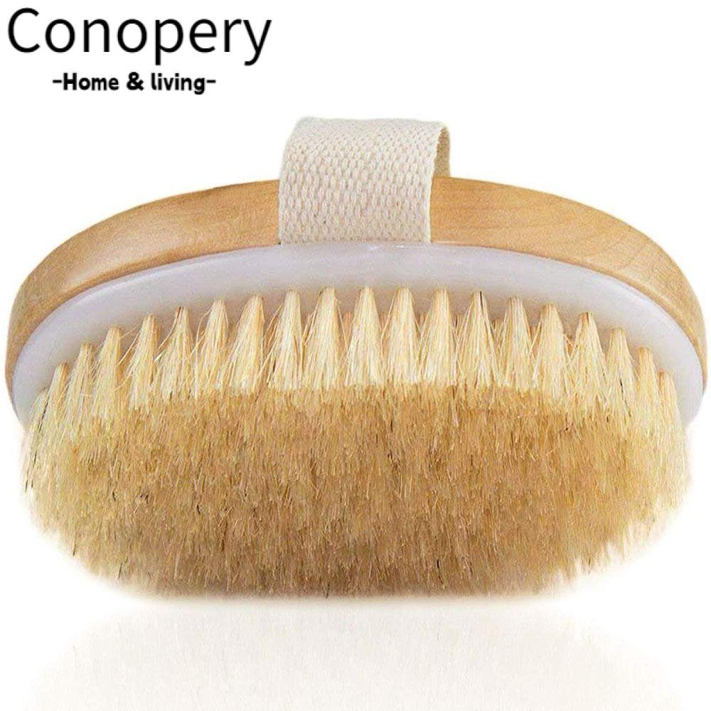 Conopery Bàn Chải Tắm Mát Xa Tẩy Tế Bào Chết Làm Sạch Sâu Bền Bỉ Sử Dụng Kép Khô Và Ướt