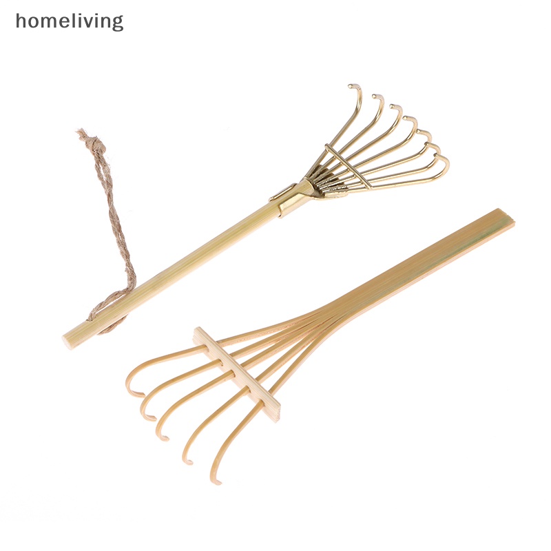 Mô Hình Bàn Ghế Bằng Tre Tỷ Lệ 1 / 12 Dùng Trang Trí Nhà Búp Bê / Tiểu Cảnh