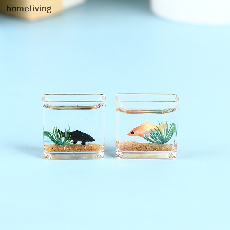 Bể Cá Bằng Thủy Tinh Dùng Trang Trí Nhà Búp Bê